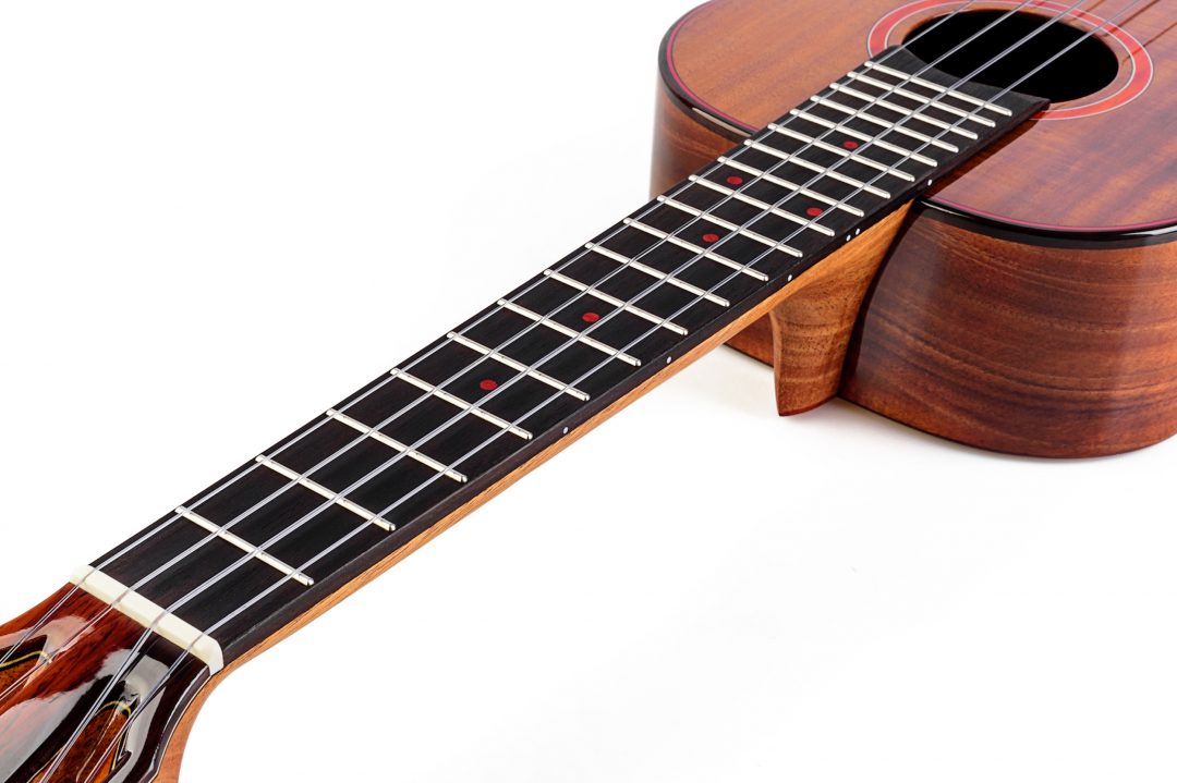 Kamamuta Acacia Ukulele Tenor All Solid Wood Glossy Guizhou Soltech