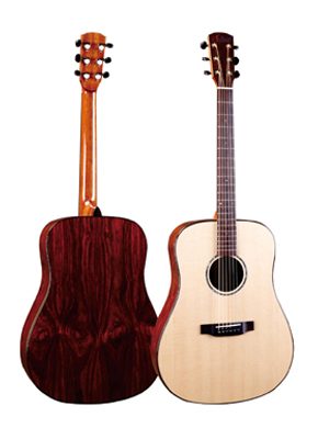 ST-360 acoustic guitar with ebony Fingerboard - Guizhou Soltech 