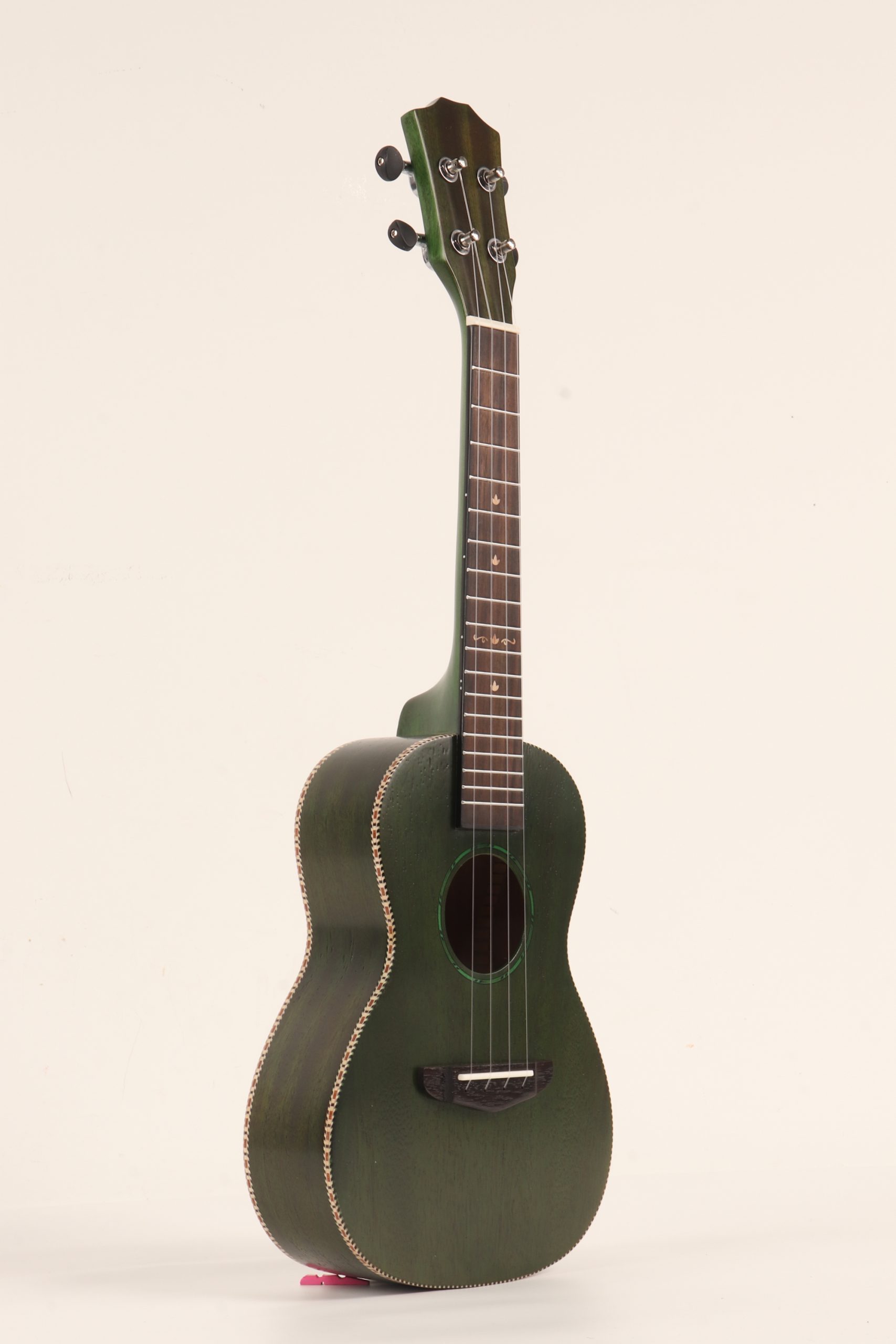 Green Color Concert Ukulele for OEM - Guizhou Soltech Guitars&Ukulele